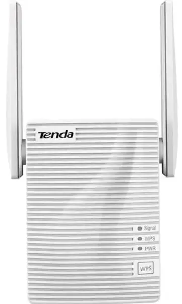 Range Extender Wireless Tenda A18, Dual Band, 1200 Mbps, 2 Antene externe (Alb)