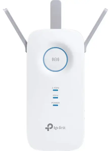 Range Extender Wireless TP-Link RE550, 1900 Mbps, Dual Band, 3 Antene externe (Alb)