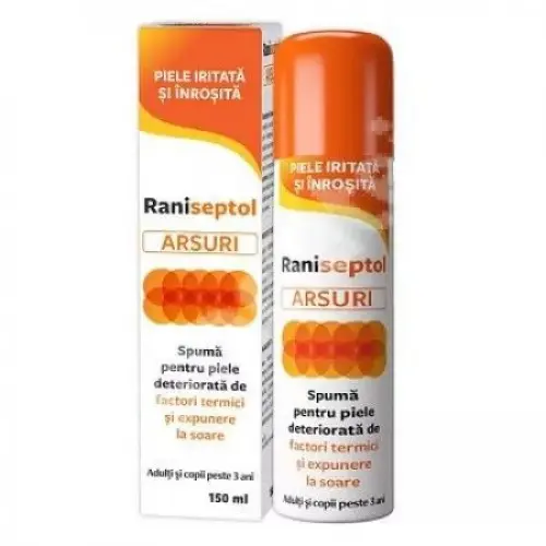 Raniseptol arsuri spuma, 150ml Zephyr Labs