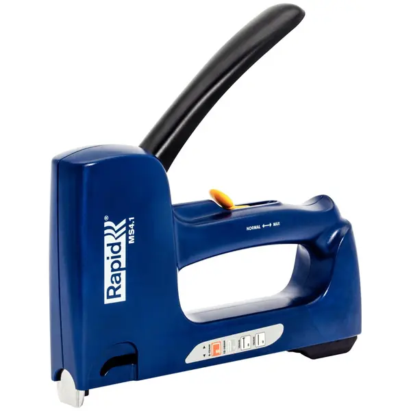 RAPID Rapid 5000065, capsator 4 in 1, model MS4.1, functional cu doua tipuri de capse si doua tipuri de cuie