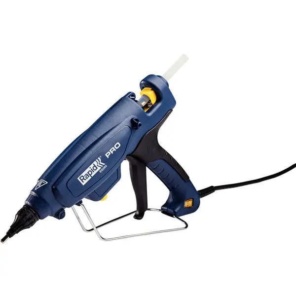 RAPID Rapid 5000328, Pistol industrial GlueGun PRO EG360, albastru, max 300W, debit 1800g/h, 120 - 230°C reglabila, duze detasabile, functional cu batoane de 12mm