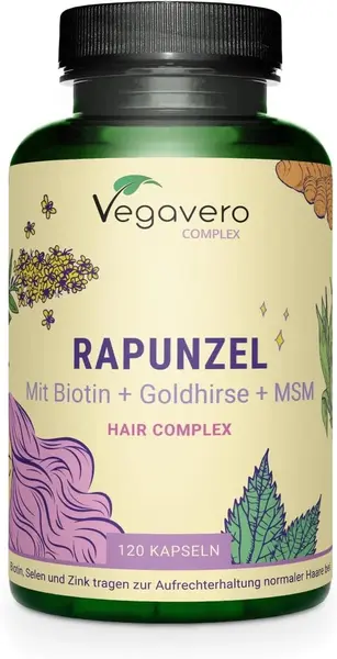 Rapunzel Hair Complex, 120 capsule, Vegavero