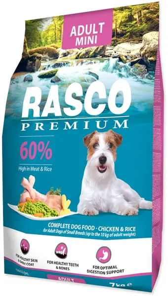 RASCO Premium Adult Mini, cu Pui şi Orez