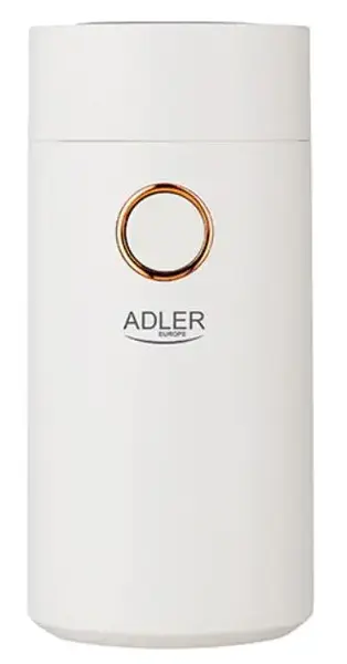 Rasnita de cafea Adler AD4446wg, 75 g, 150 W (Alb/Auriu)