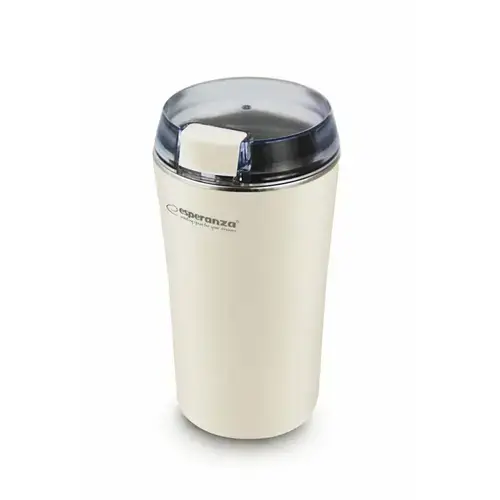 Rasnita de cafea Esperanza Ristretto EKC008W, 160W, 70g (Alb)