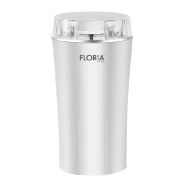 Rasnita de Cafea, Lame din Otel Inoxidabil, Capacitate 60 g, Putere 350W, Alb