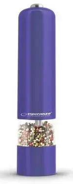 Rasnita de piper Esperanza MALABARA EKP001V (Mov)