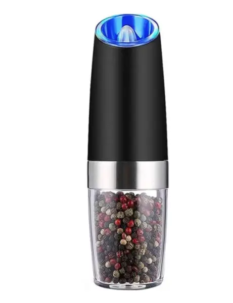 Rasnita electrica de sare si piper automata cu LED albastru