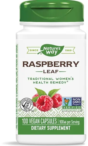 Raspberry Leaf, 450 mg, 100 capsule, Nature's Way