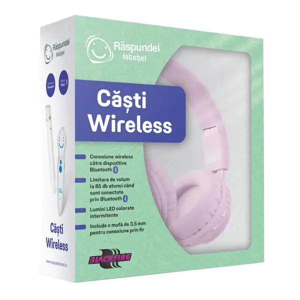 Raspundel Istetel, Casti Wireless, roz