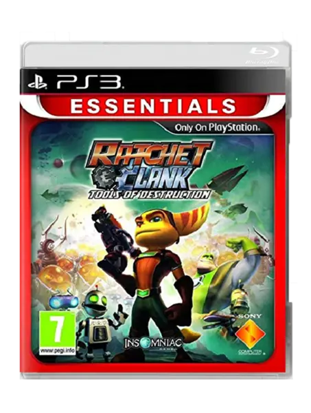 Ratchet & Clank Tools Of Destruction Essentials Плейстейшън 3