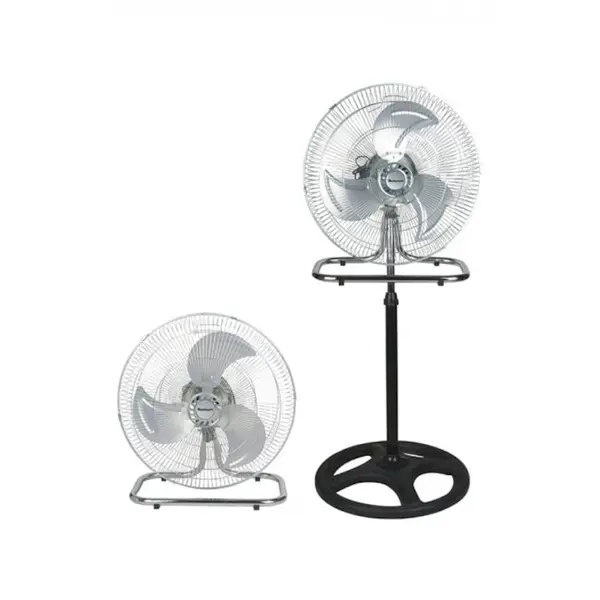 Ravanson Ventilator, Ravanson, Otel, Plasa de protectie, 80 W, 62.5 x 51 cm, Negru