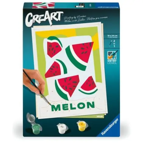 Ravensburger - CreArt pictura pe numere pentru adulti pepene