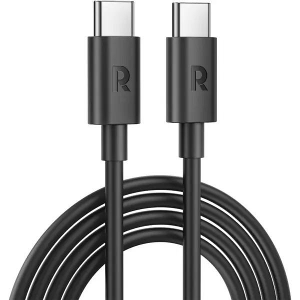 RAVPOWER Cablu RAVPOWER RP-CB1022, USB-C la USB-C, 60W, 2m, 480 Mbps