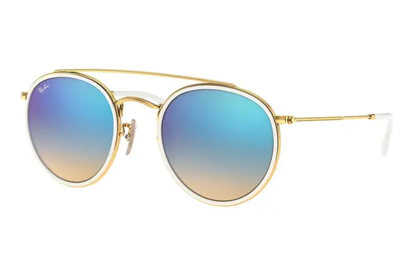 Ray-Ban Round Double Bridge RB3647N 001/4O