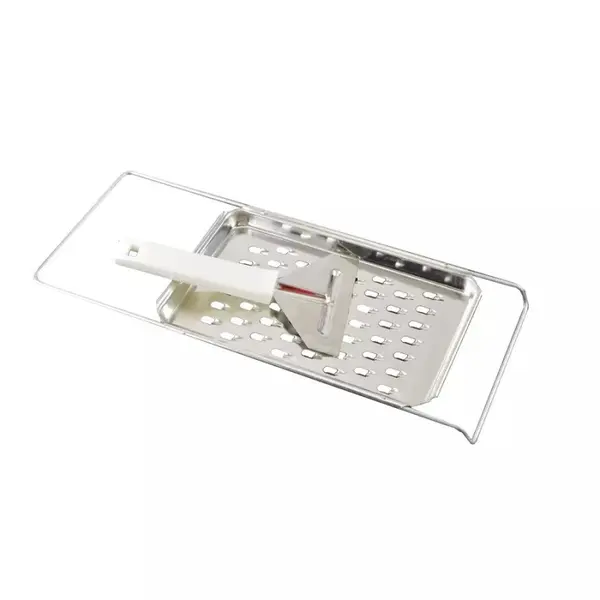 Razator Inox pentru Galuste, cu Spatula, Perfect Home