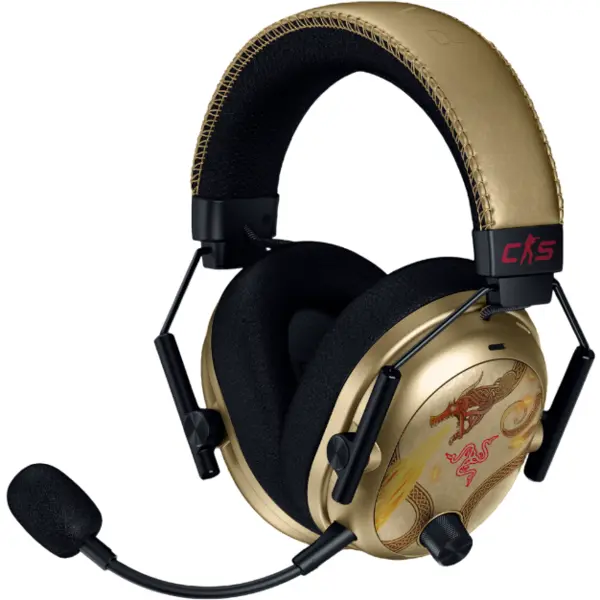 Razer Casti Gaming Razer Blackshark V3 Pro Gaming Headset, Counter-Strike 2 Edition, Wireless, ANC, THX Spatial Audio