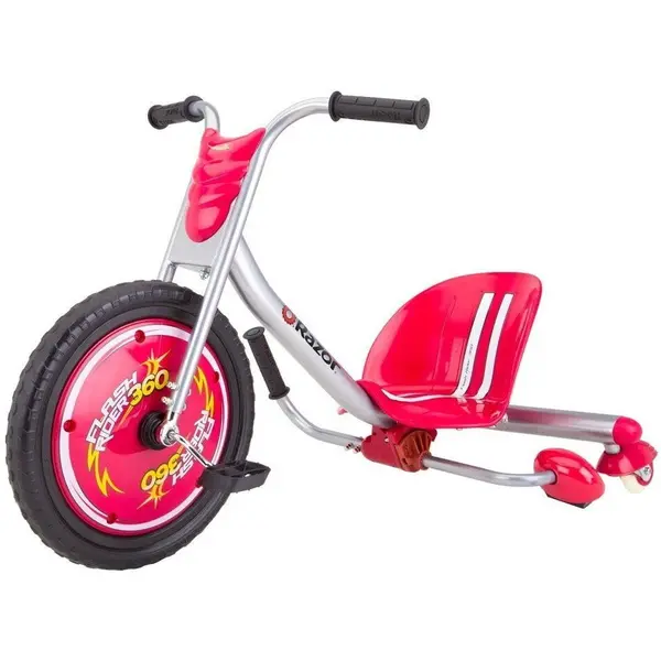 Razor Tricicleta Flash Rider 360, Razor, peste 6 ani, Rosu