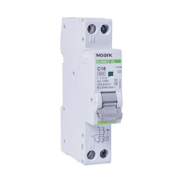 rcbo intr-un singur modul ex9nle el 1pn c6 30ma eu, 111153, noark