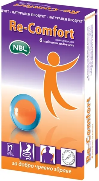 Re-Comfort, 6 comprimate masticabile, Nobel