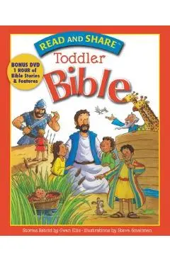 Read and Share Toddler Bible [With DVD] - Gwen Ellis