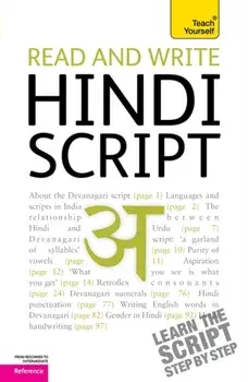 Read and write Hindi script: Teach Yourself, Paperback/Rupert Snell