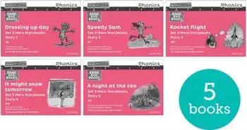 Read Write Inc. Phonics: Pink Set 3 More Black & White Storybooks (Pack of 5), Paperback/M. Nozato