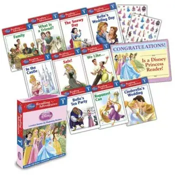 Reading Adventures Disney Princess Level 1 Boxed Set 'With 86 Stickers and Parent Letter, and Achievement Certificate', Paperback/Disney Book Group