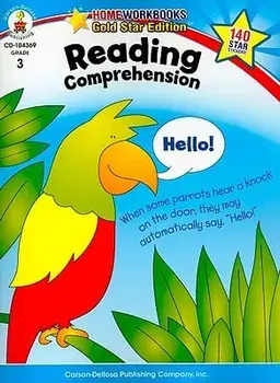 Reading Comprehension, Grade 3: Gold Star Edition, Paperback/Carson-Dellosa Publishing