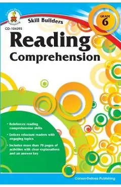 Reading Comprehension, Grade 6 - Carson-dellosa Publishing