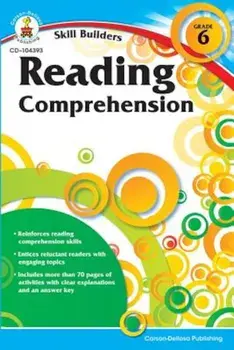 Reading Comprehension, Grade 6, Paperback/Carson-Dellosa Publishing