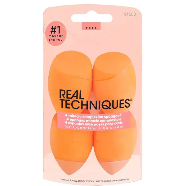 Real Techniques 4 Miracle Complexion Sponges