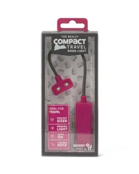 Really Compact Travel Book Light - Pink/***
