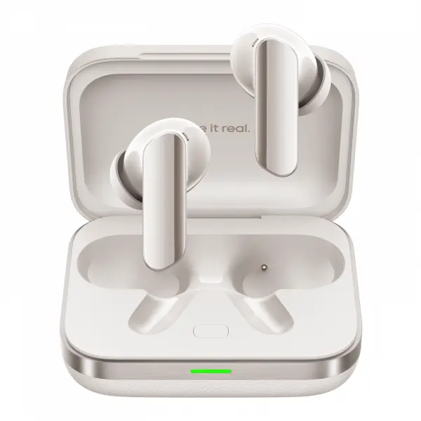 REALME Casti wireless Realme, Buds Air 7 Pro, Bluetooth 5.4, activare reducere zgomot, Bej