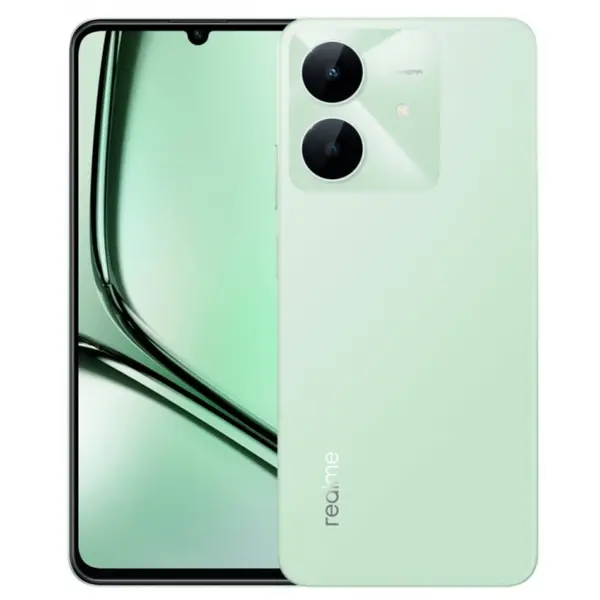 REALME Telefon mobil Realme Note 60x, 4Gb, 128Gb, Dual Sim, 4G, Verde