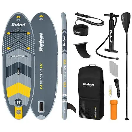 Rebel Set placa gonflabila Stand UP Paddle SUP REBEL ACTIVE PADDLE RBA-4511, 244 x 76 x 10 cm