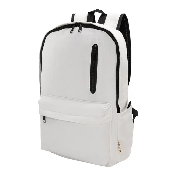 Recabak Rucsac din pânză reciclată - alb