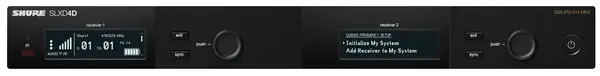 Receiver wireless Shure - SLXD4DE-K59, negru