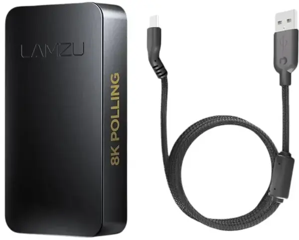Receptor mouse Lamzu - 8K Dongle, negru