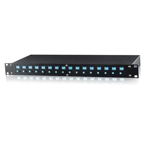 RECEPTOR VIDEO BALUN CU 16 CANALE SI MONTURA RACK TPA 016H