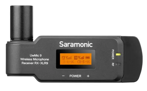 Receptor wireless XLR Saramonic - pentru UwMic9, negru