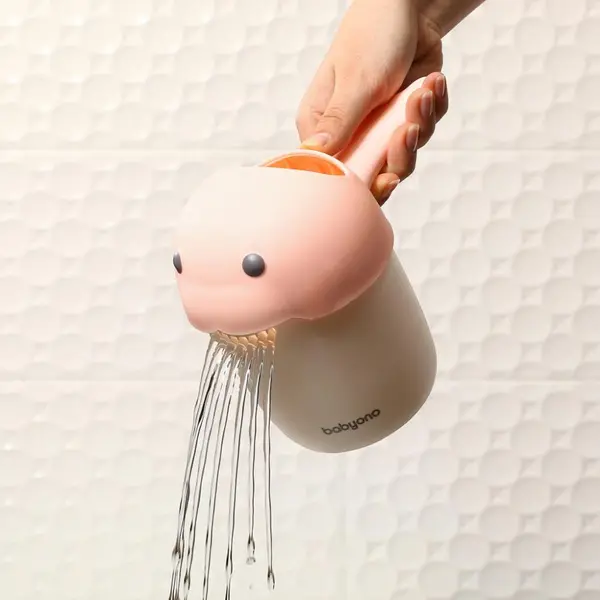 Recipient Baby Ono pentru clatit parul Whale roz