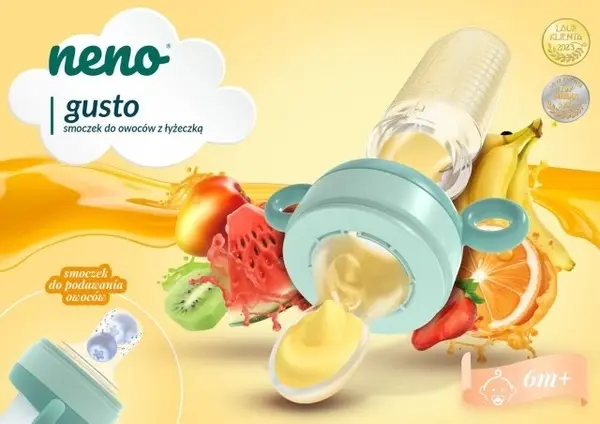 Recipient Neno Gusto pentru fructe cu lingurita
