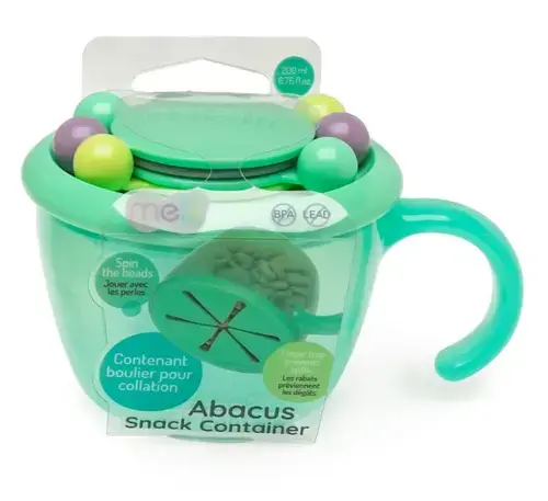 Recipient pentru hrana Melii SNACK ABACUS 200 ml, Verde