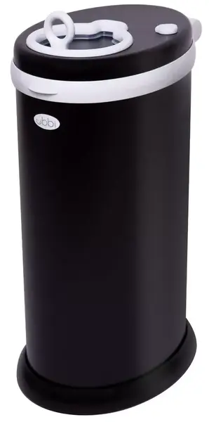 Recipient pentru scutece Ubbi - Matte Black
