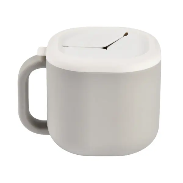 Recipient silicon Beaba pentru gustari Velvet grey
