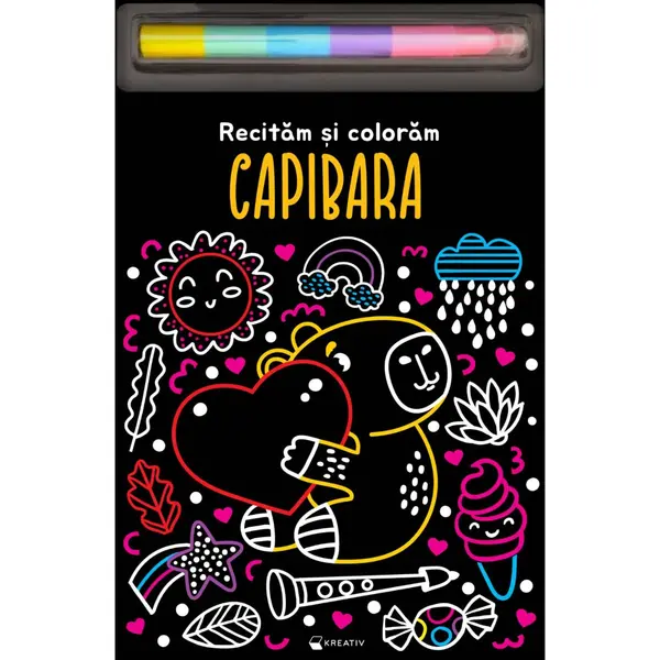 Recitam si coloram, Capibara