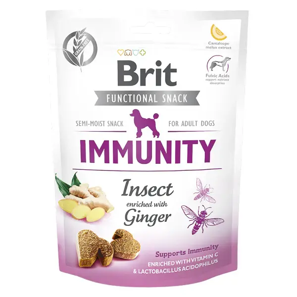 Recompense caini Brit Care Dog Snack Immunity Insect 150 g 150g