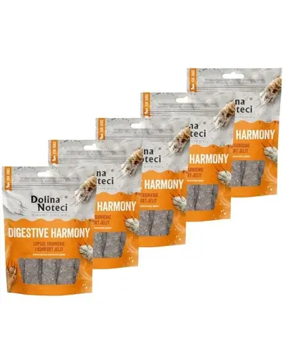 Recompense digestive câini cu prebiotice DOLINA NOTECI Smart Chews 5x100 g