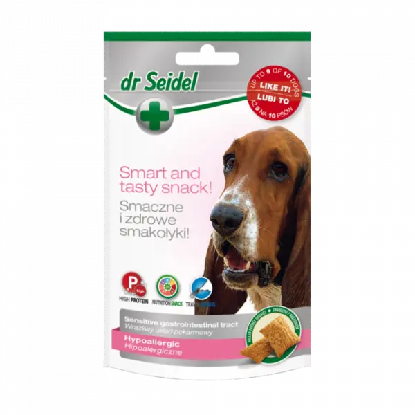 Recompense Hipoalergenice pentu caini, Dr. Seidel, 90g